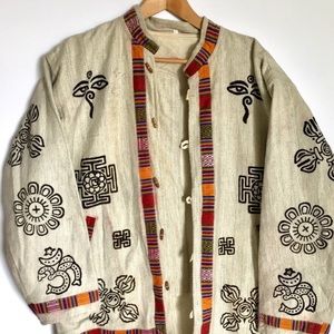 Vintage Unisex Ethnic Inspired Jacket